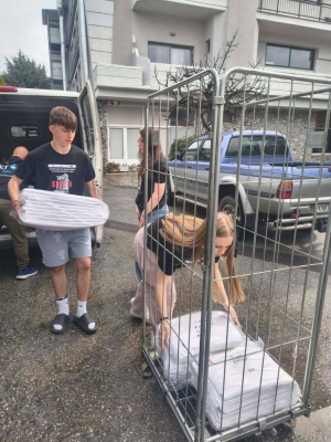 Dzień drugi w Grecji
 - praktyki