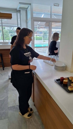 Dzień drugi w Grecji
 - praktyki