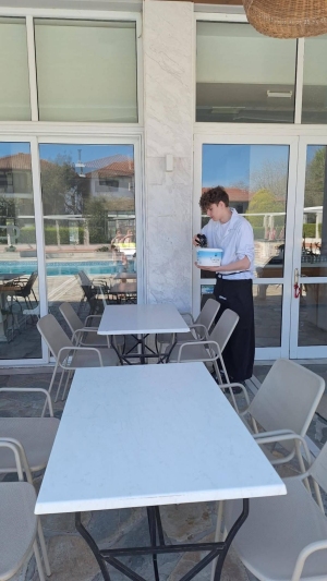 Dzień trzeci w Grecji
 - praktyki