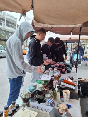 Dzień pierwszy w Grecji
- na targu w Leptokarii